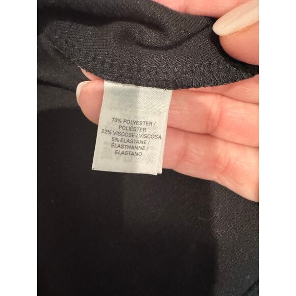 Victoria's Secret Tank Top Racerback Empire Waist Black Size Small - Picture 3 of 6